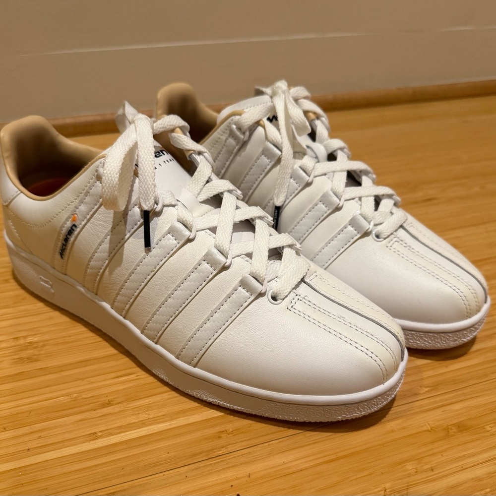 K-Swiss Classic VN x F1 McLaren White Men’s Sneakers Size 10